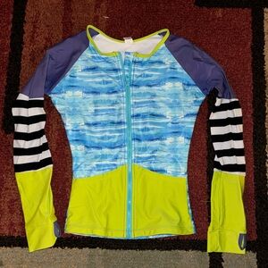 Girls Limeapple Swim Shirt‎